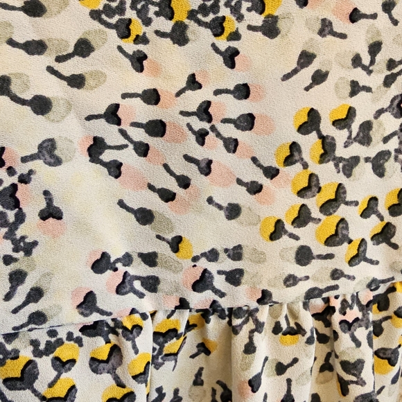 LOFT Sleevless Ruffle Neck Blouse - Picture 5 of 6